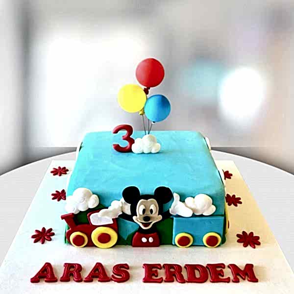 Balonlu Mickey 1